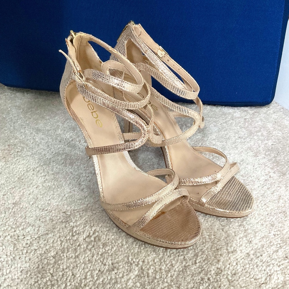 Gold heels